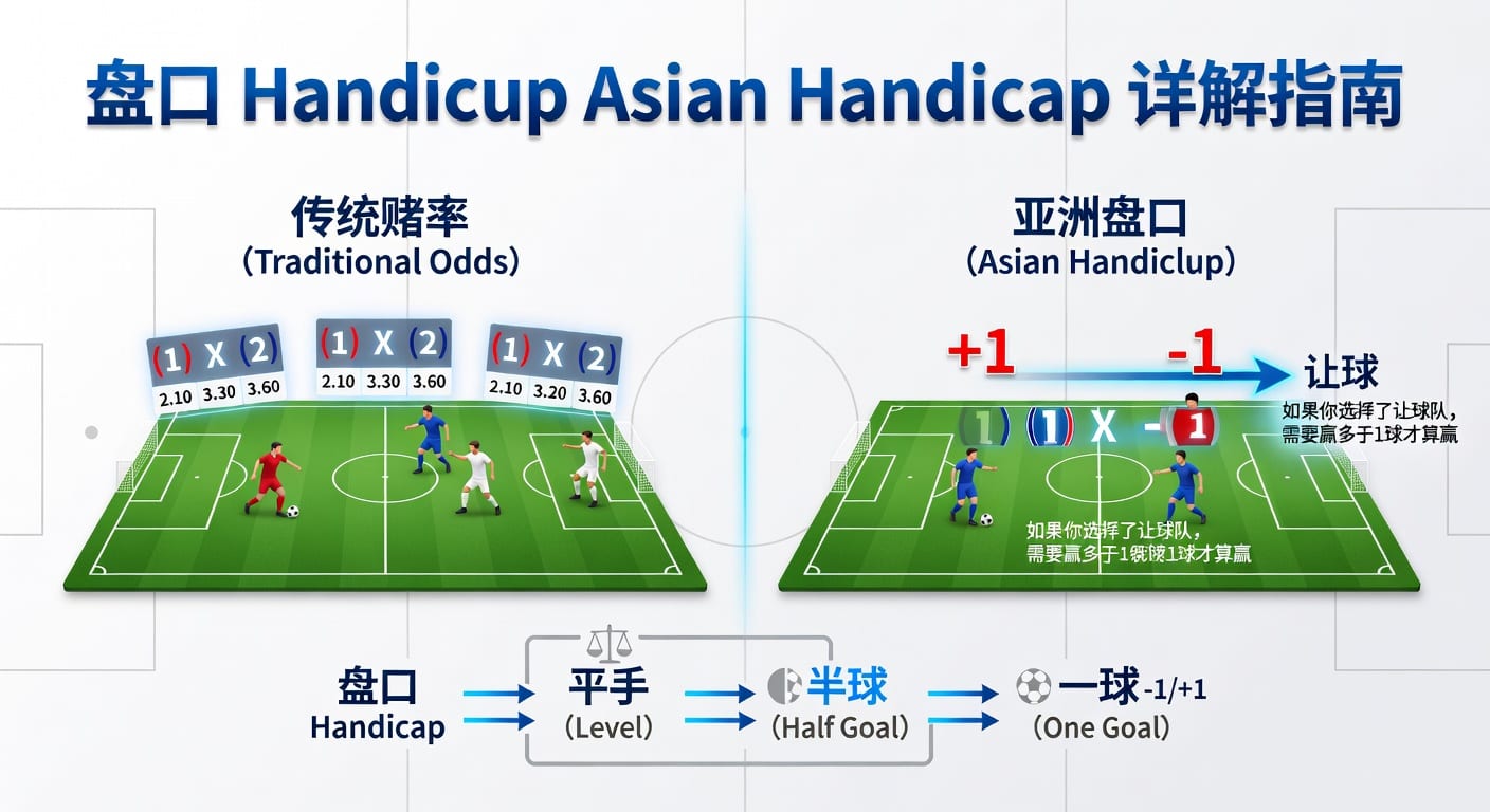亚洲盘 asian handicap 入门到实战解析