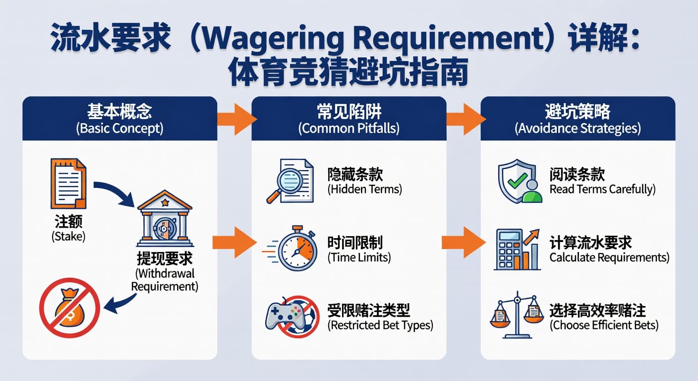 流水要求 sports wagering requirement 解析与实用判断