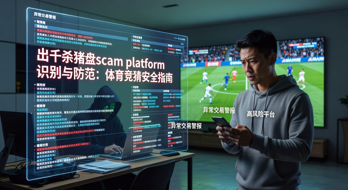 出千 杀猪盘 scam platform：体育投注识别与风控
