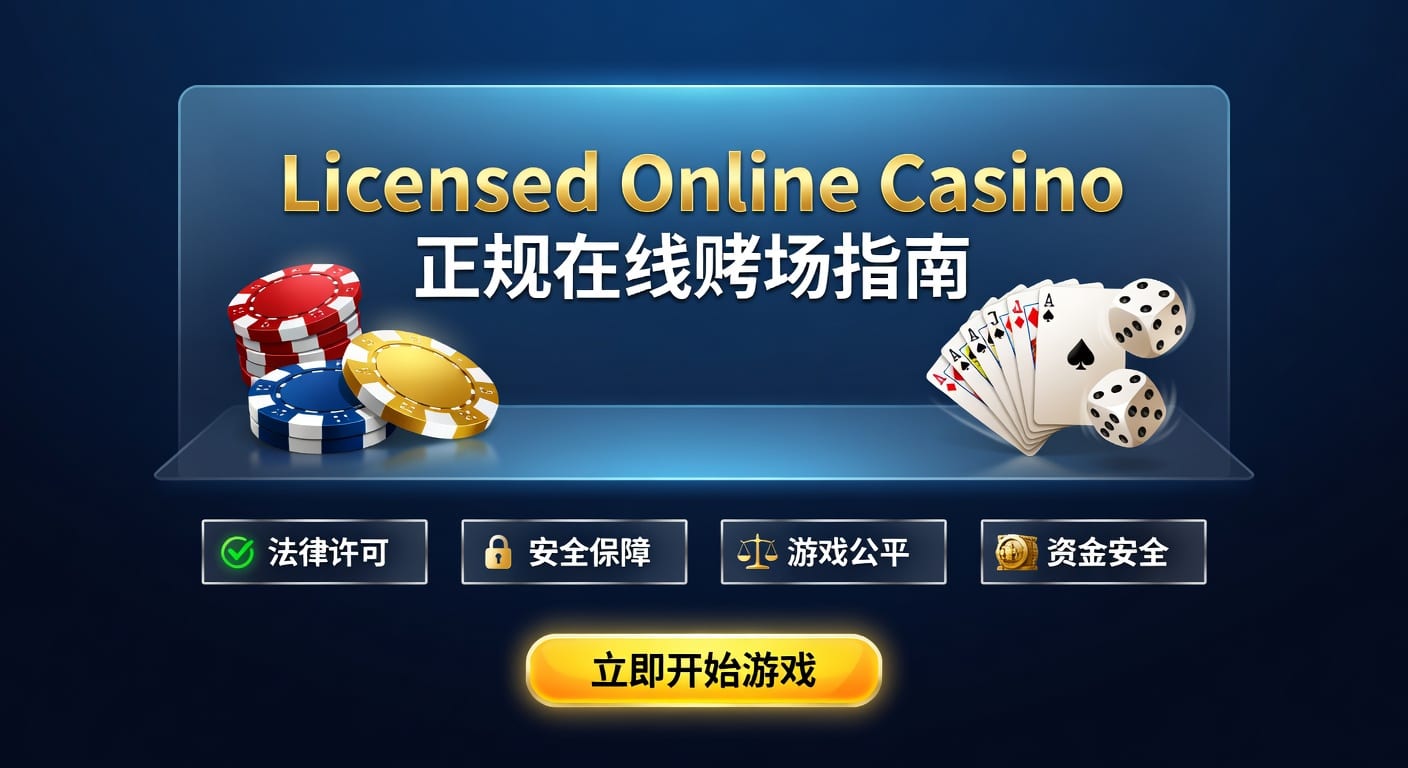 正规在线赌场 licensed online casino 2026年合规指南