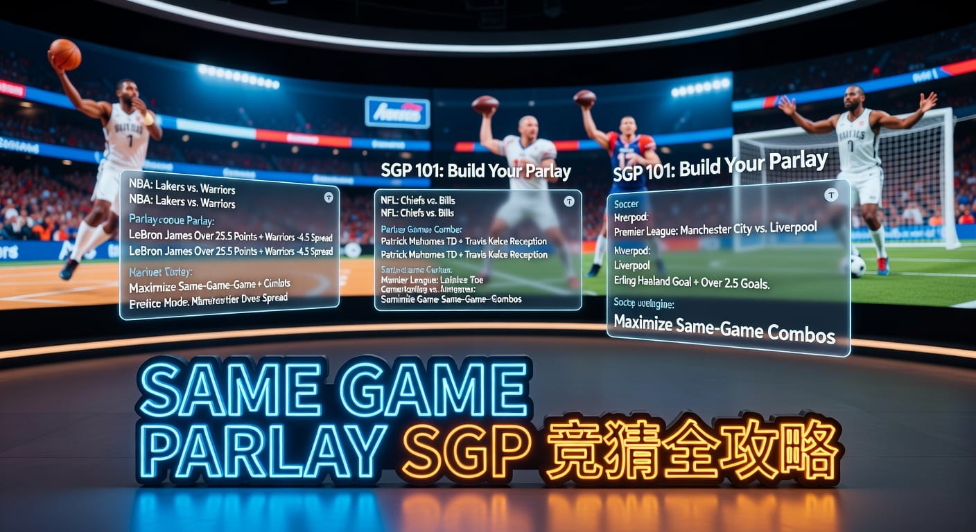 same game parlay SGP：2026年体育串关玩法与风险控制