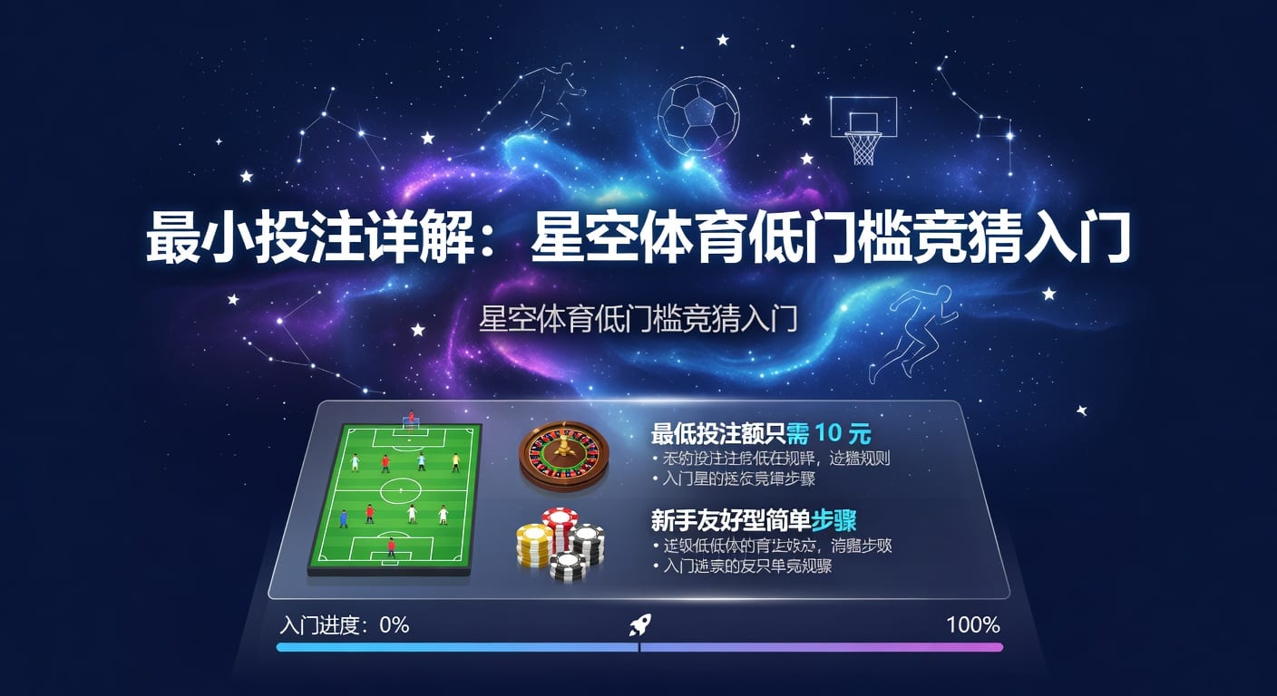 最小投注额：体育下注门槛与选择指南